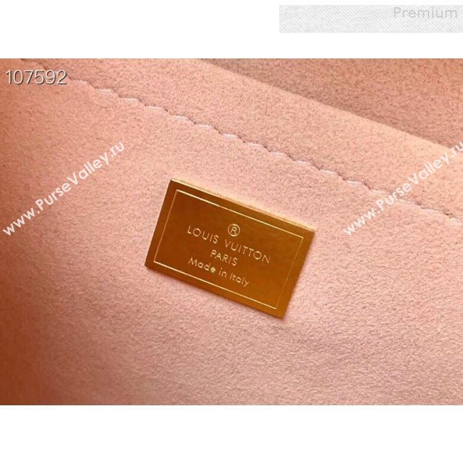 Louis Vuitton Spring Street Top Handle Bag in Red Vernis Leather M90468 Ligh Pink 2019 (LVSJ-9072955)