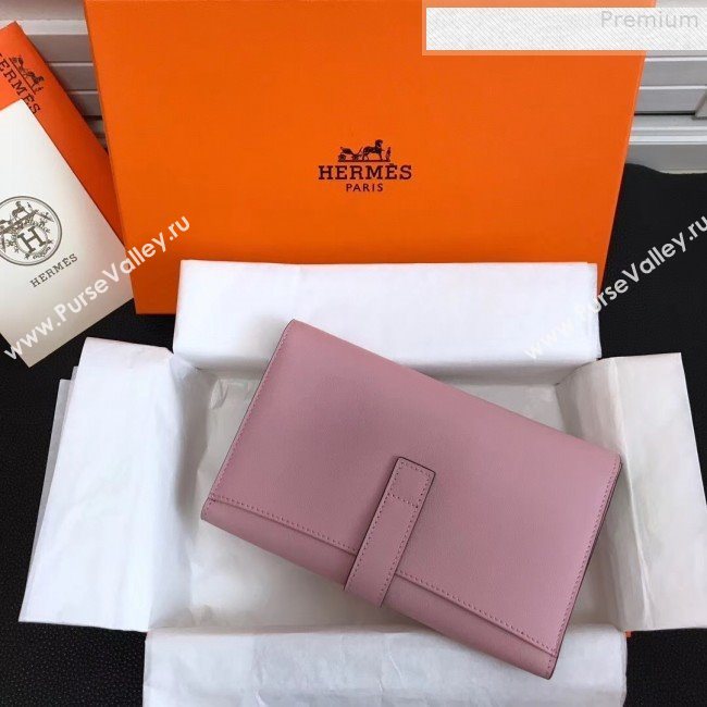 Hermes Large H Wallet in Original Swift Leather Pink (FULI-9073029)