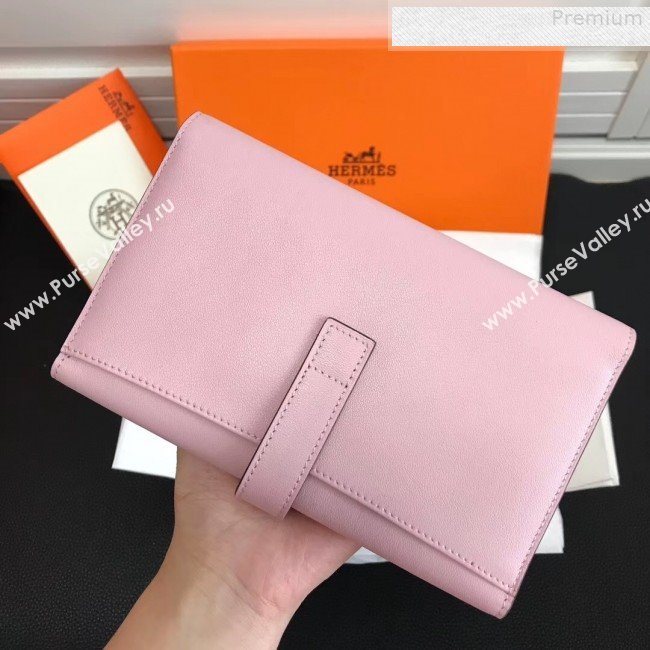 Hermes Large H Wallet in Original Swift Leather Pink (FULI-9073029)