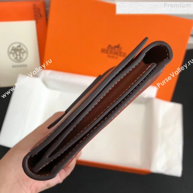 Hermes Large H Wallet in Original Swift Leather Brown (FULI-9073032)