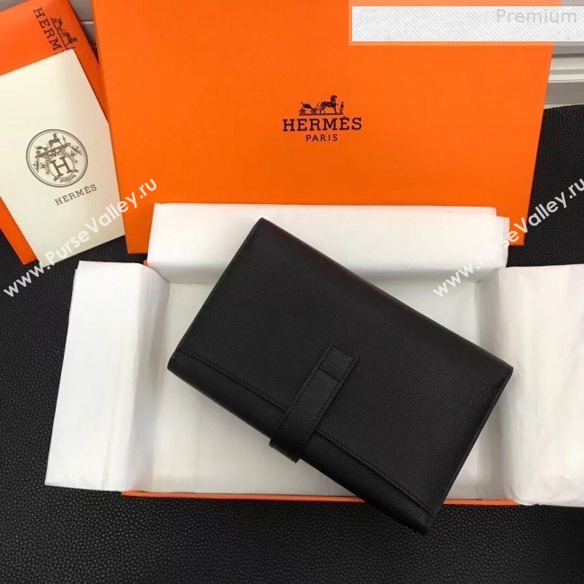 Hermes Large H Wallet in Original Swift Leather Black (FULI-9073031)