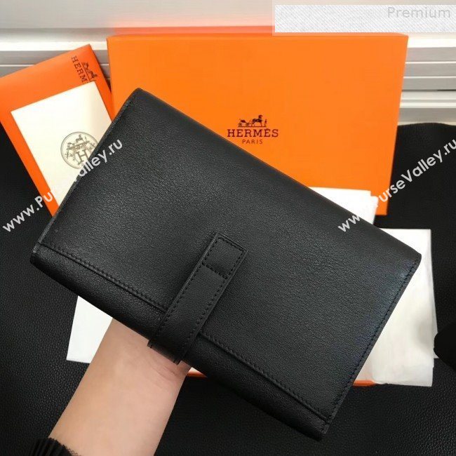 Hermes Large H Wallet in Original Swift Leather Black (FULI-9073031)