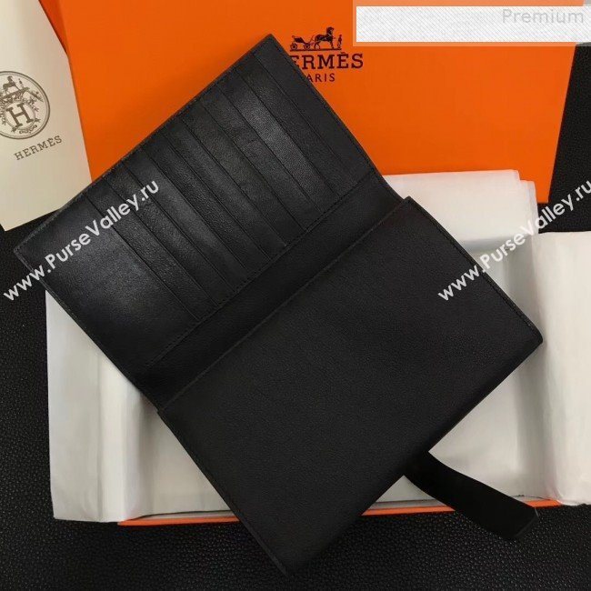 Hermes Large H Wallet in Original Swift Leather Black (FULI-9073031)