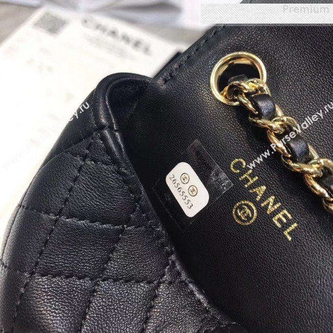 Chanel Quilting Lambskin Super Mini Waist Bag Black 2019 (AFEI-9073033)