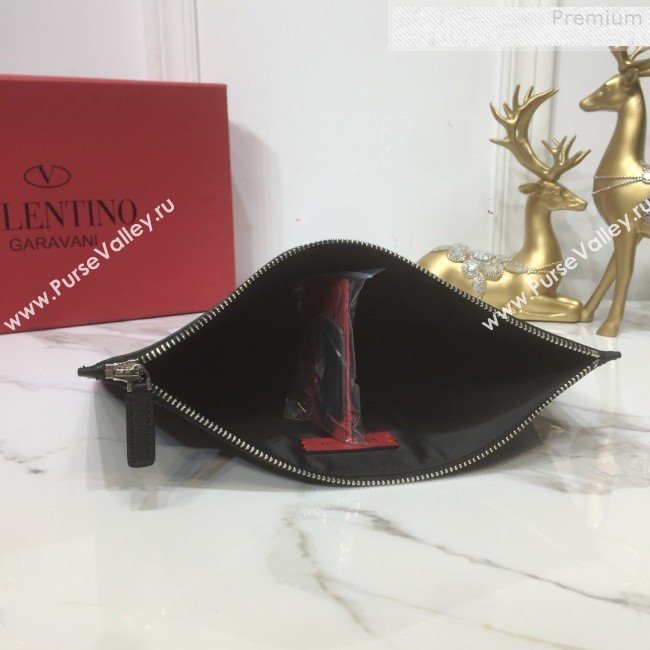 Valentino Love VLOGO Pouch Black 2019 (XYD-9080122)
