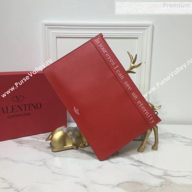 Valentino Love VLOGO Pouch Red 2019 (XYD-9080121)