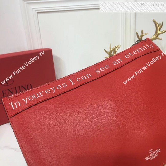 Valentino Love VLOGO Pouch Red 2019 (XYD-9080121)
