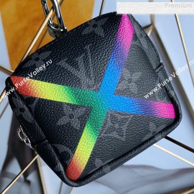 Louis Vuitton Men’s Monogram Canvas Rainbow Cross Coin Purse  (KD-9073149)