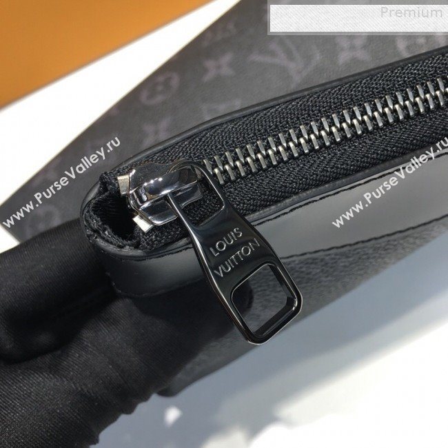Louis Vuitton Discovery Pochette Monogram Canvas Pouch M62291 All Black 2019 (KD-9073156)