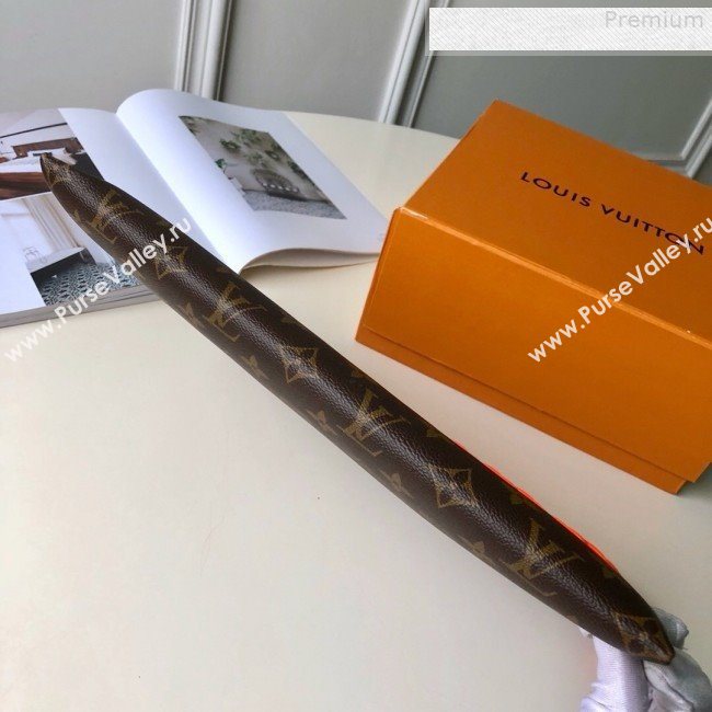 Louis Vuitton Mens A4 Pouch Chain Monogram Canvas M44484 2019 (FANG-9073160)