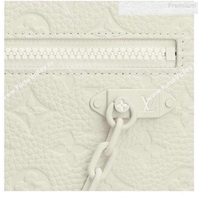 Louis Vuitton Mens A4 Pouch Chain Monogram Empreinte Leather M67462 2019 (FANG-9073158)