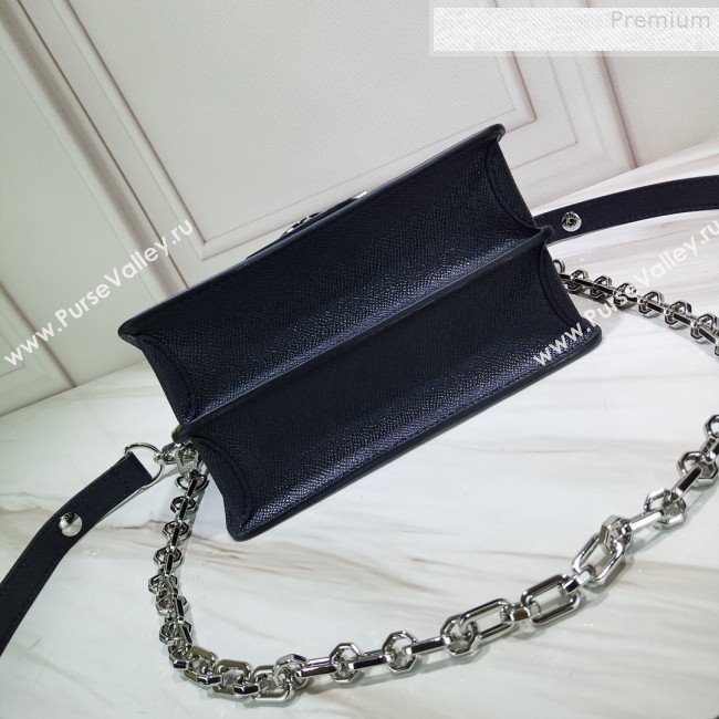 Louis Vuitton Mini Dauphine Monogram Pop Print Shoulder Bag M55454 Blue 2019 (GAOS-9073163)