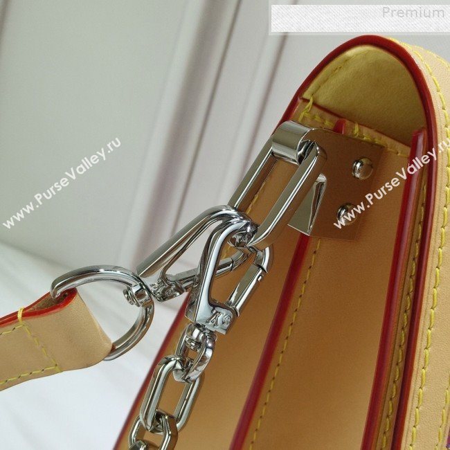 Louis Vuitton Dauphine MM Monogram Pop Print Shoulder Bag M55452 Red 2019 (GAOS-9073162)