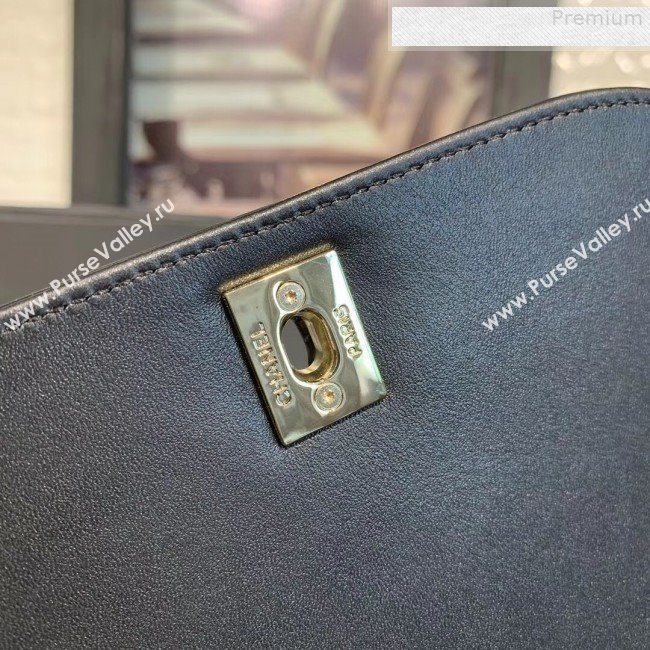 Chanel Quilted Calfskin Small Flap Bag AS0532 Black 2019 (KAIS-9080601)