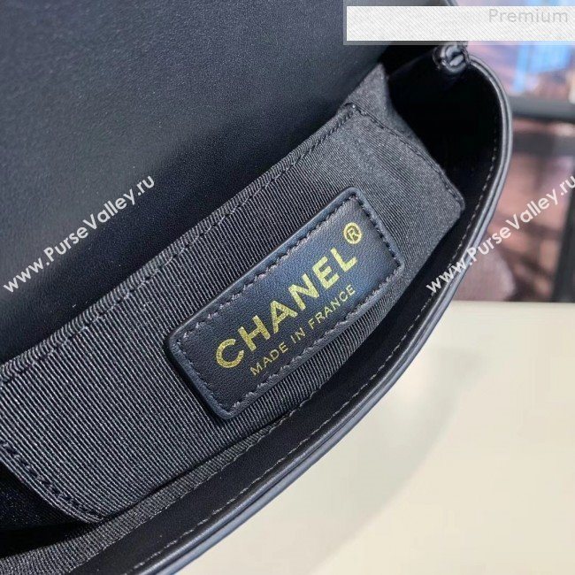 Chanel Quilted Calfskin Small Flap Bag AS0532 Black 2019 (KAIS-9080601)