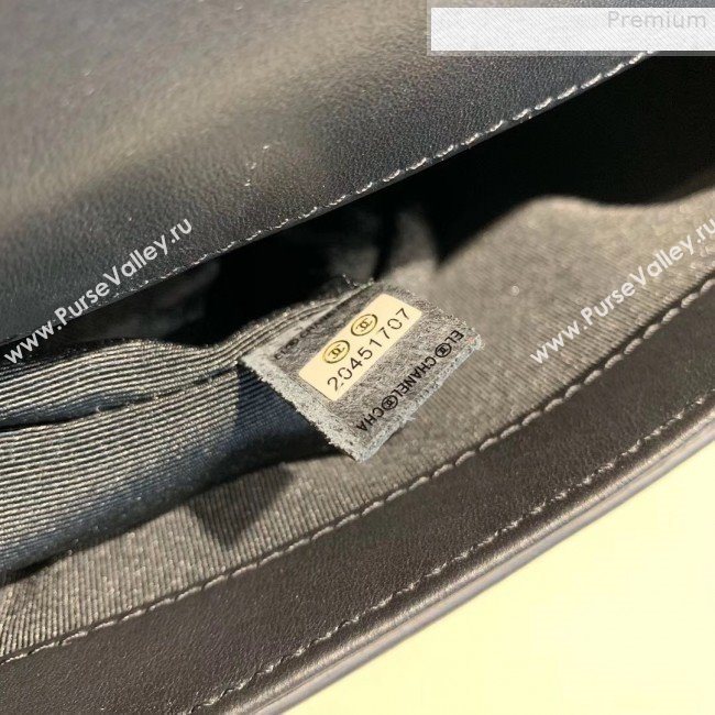 Chanel Quilted Calfskin Small Flap Bag AS0532 Black 2019 (KAIS-9080601)