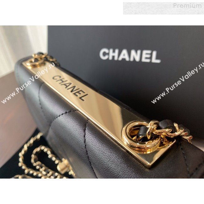 Chanel Quilted Lambskin Wallet on Chain WOC A80982 Black 2019 (BLWX-9080605)