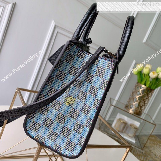 Louis Vuitton Monogram Pop City Steamer Mini Top handle Bag M55469 Blue 2019 (KD-9080623)