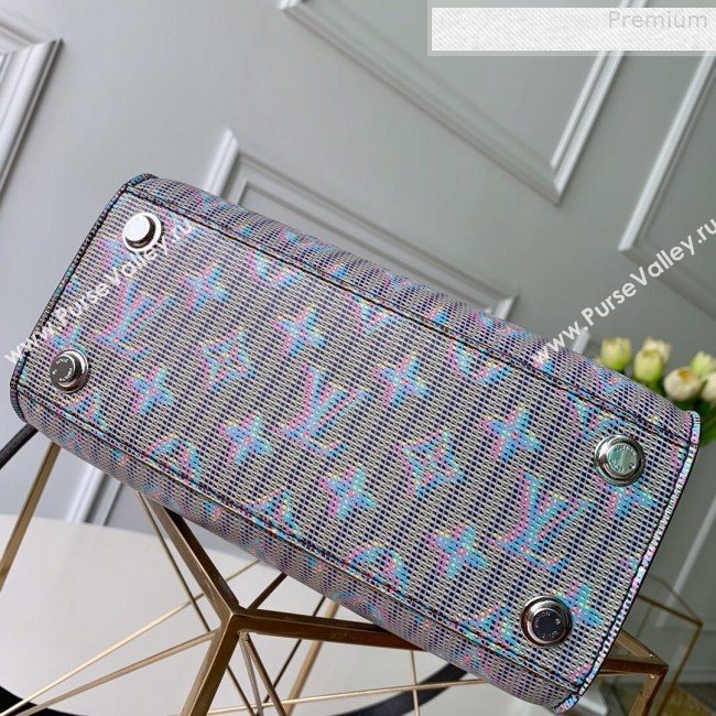 Louis Vuitton Monogram Pop City Steamer Mini Top handle Bag M55469 Blue 2019 (KD-9080623)