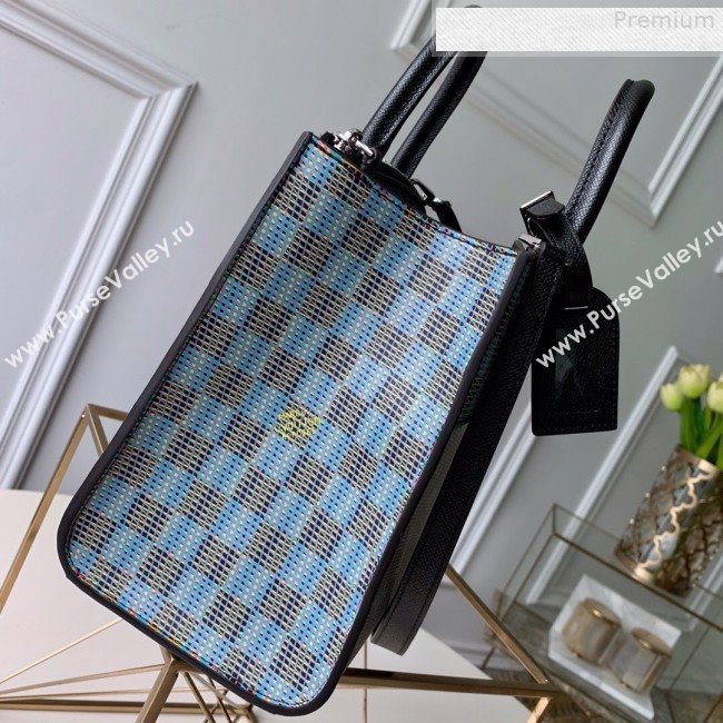 Louis Vuitton Monogram Pop City Steamer PM Top handle Bag M55469 Blue 2019 (KD-9080624)