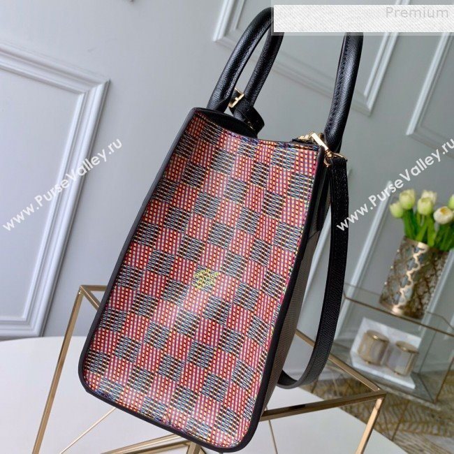 Louis Vuitton Monogram Pop City Steamer PM Top handle Bag M55469 Red 2019 (KD-9080626)