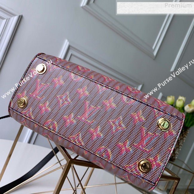 Louis Vuitton Monogram Pop City Steamer Mini Top handle Bag M55469 Red 2019 (KD-9080625)