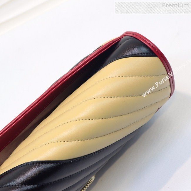 Gucci GG Diagonal Marmont Clutch ‎498079 Beige 2019 (MINGH-9080662)