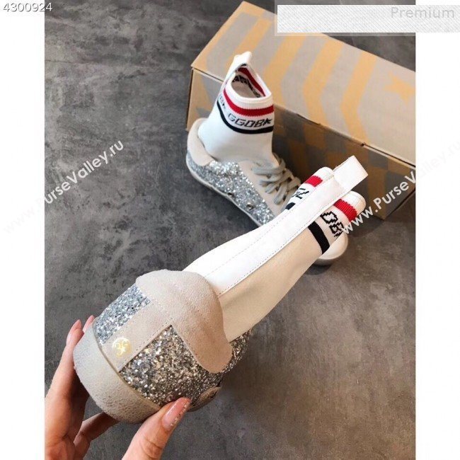 Golden Goose GGDB Star Sequin Sock Sneaker Boots 2019 (EM-9080732)