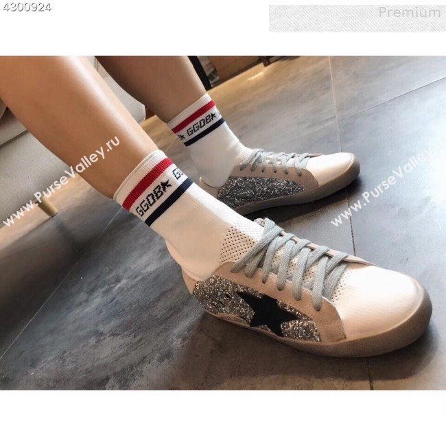 Golden Goose GGDB Star Sequin Sock Sneaker Boots 2019 (EM-9080732)