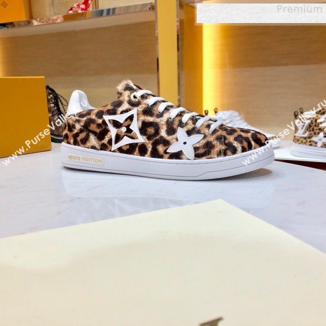 Louis Vuitton Stellar Leopard Print Sneakers 1A5NQK 2019 (For Women and Men) (SIYA-9081212)