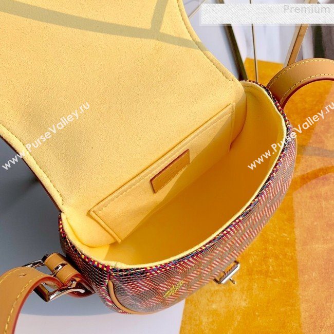 Louis Vuitton Tambourin Monogram Pop Round Shoulder Bag M55460 Red 2019 (KD-9080903)