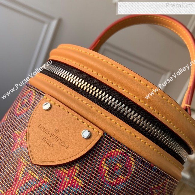 Louis Vuitton Cannes Monogram Pop Bucket Top Handle Bag M55457 Red 2019 (KD-9080905)