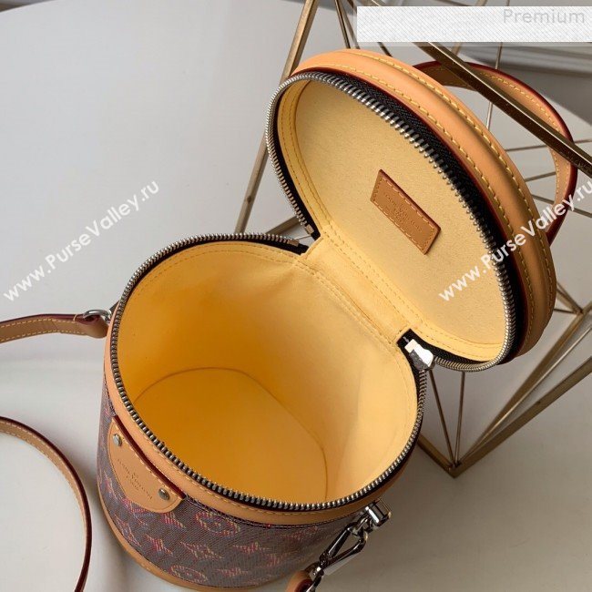Louis Vuitton Cannes Monogram Pop Bucket Top Handle Bag M55457 Red 2019 (KD-9080905)