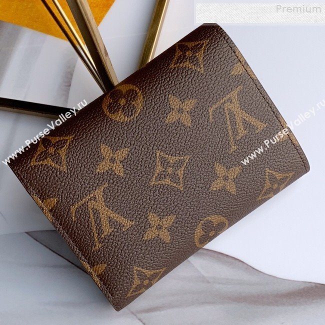 Louis Vuitton Christmas Print Victorine Flap Wallet in Monogram Canvas M63326 2019 (Fang-9080909)