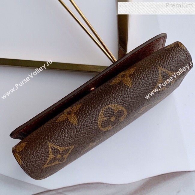 Louis Vuitton Christmas Print Victorine Flap Wallet in Monogram Canvas M63326 2019 (Fang-9080909)