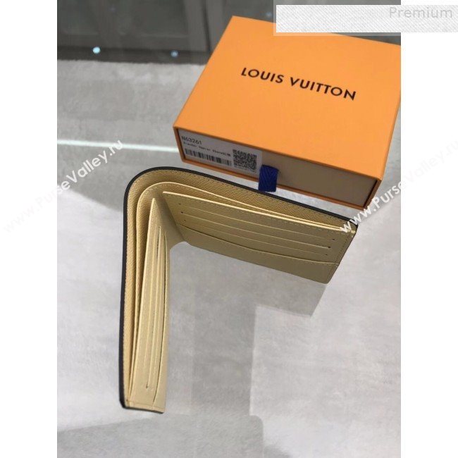 Louis Vuitton LV Damier Pop Slender Wallet N63261 Red 2019 (GAOS-9080911)