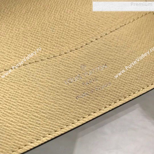 Louis Vuitton LV Damier Pop Slender Wallet N63261 Blue 2019 (GAOS-9080912)