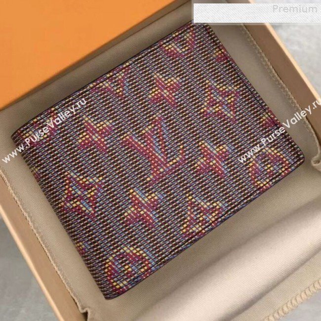 Louis Vuitton LV Monogram Pop Slender Wallet M62294 Red 2019 (GAOS-9080913)