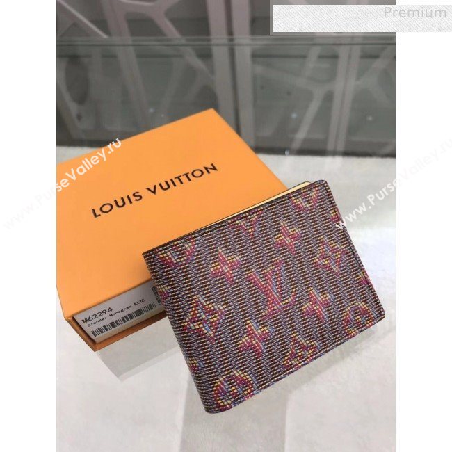Louis Vuitton LV Monogram Pop Slender Wallet M62294 Red 2019 (GAOS-9080913)