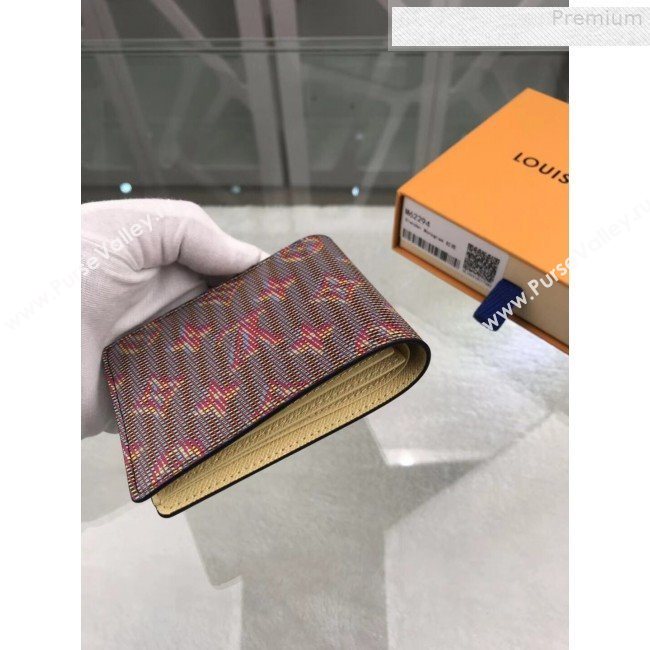 Louis Vuitton LV Monogram Pop Slender Wallet M62294 Red 2019 (GAOS-9080913)