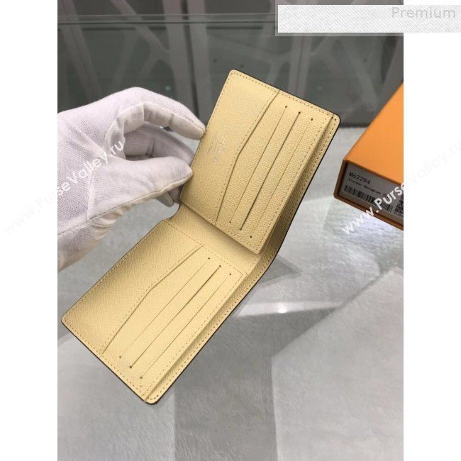 Louis Vuitton LV Monogram Pop Zippy Coin Purse Wallet M68663 Blue 2019 (GAOS-9080916)