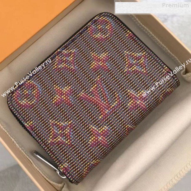 Louis Vuitton LV Monogram Pop Zippy Coin Purse Wallet M68663 Red 2019 (GAOS-9080915)