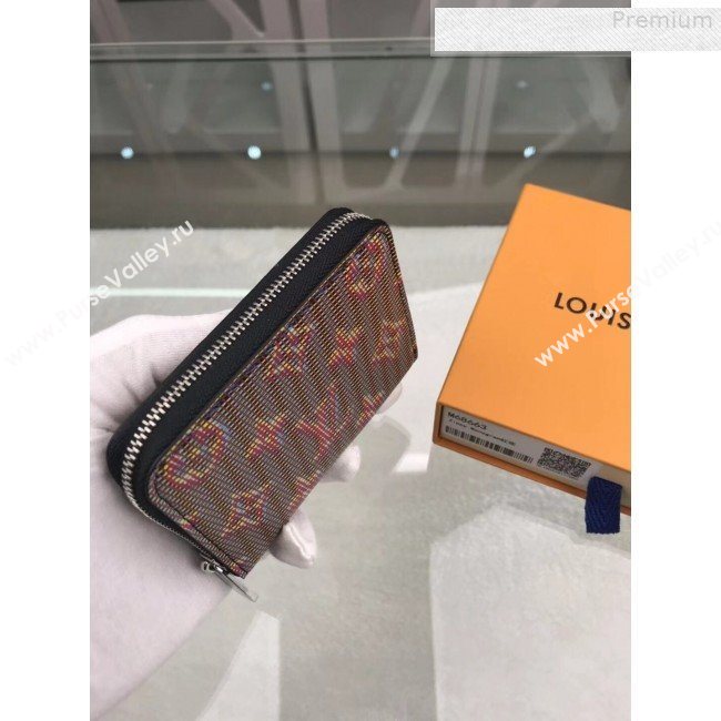 Louis Vuitton LV Monogram Pop Zippy Coin Purse Wallet M68663 Red 2019 (GAOS-9080915)
