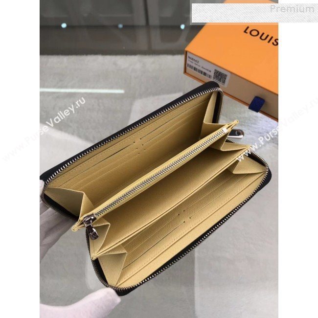 Louis Vuitton LV Damier Pop Zippy Long Wallet N68662 Red 2019 (GAOS-9080919)