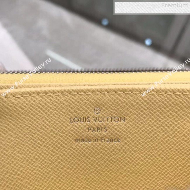 Louis Vuitton LV Damier Pop Zippy Long Wallet N68662 Red 2019 (GAOS-9080919)