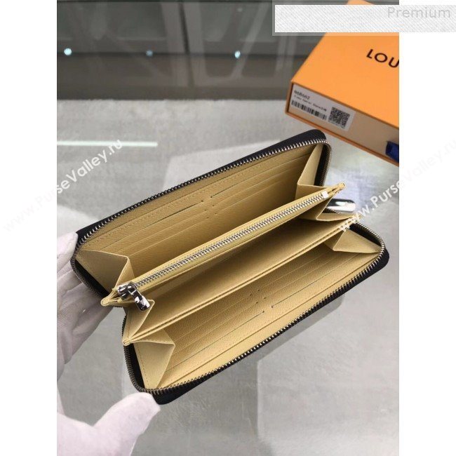 Louis Vuitton LV Damier Pop Zippy Long Wallet N68662 Blue 2019 (GAOS-9080920)