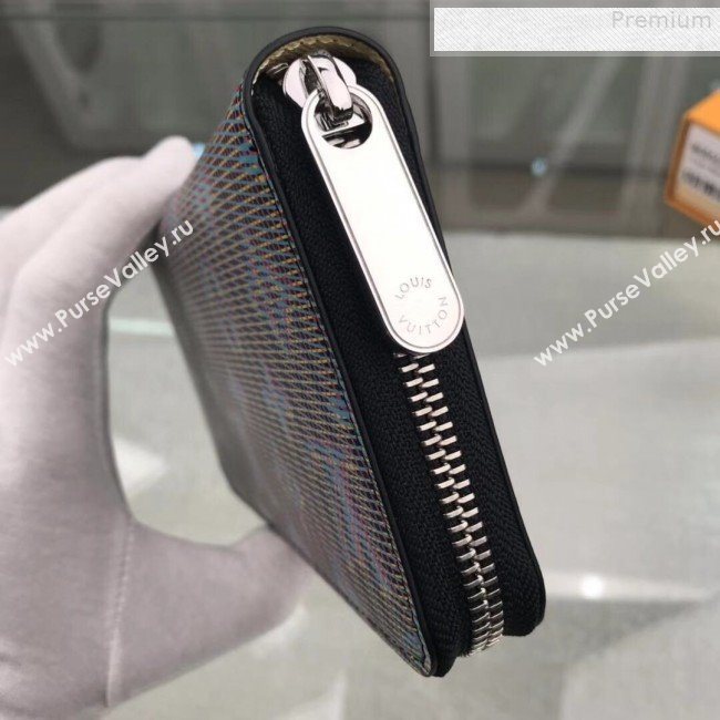 Louis Vuitton LV Monogram Pop Zippy Long Wallet M68662 Blue 2019 (GAOS-9080922)