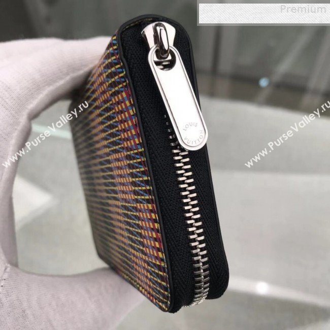 Louis Vuitton LV Damier Pop Zippy Coin Purse Wallet M68663 Red 2019 (GAOS-9080917)