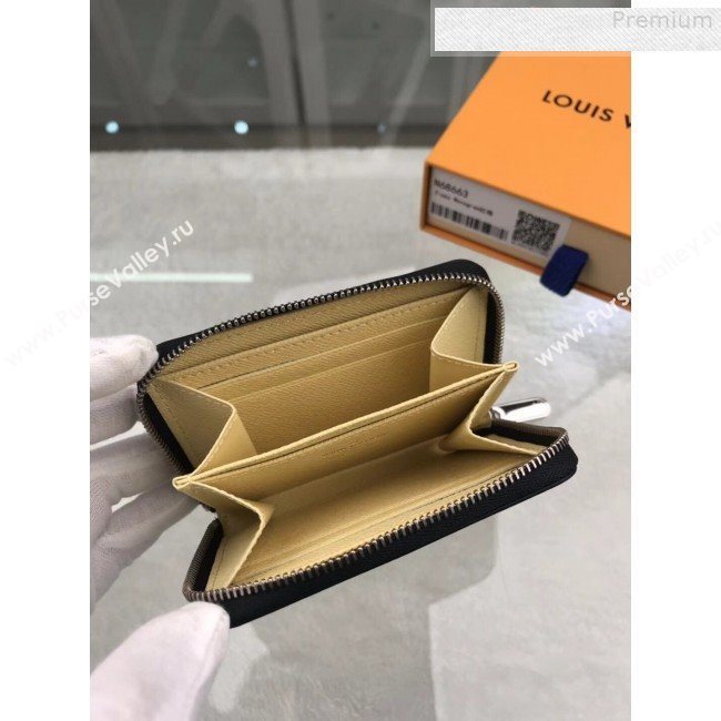 Louis Vuitton LV Damier Pop Zippy Coin Purse Wallet M68663 Red 2019 (GAOS-9080917)