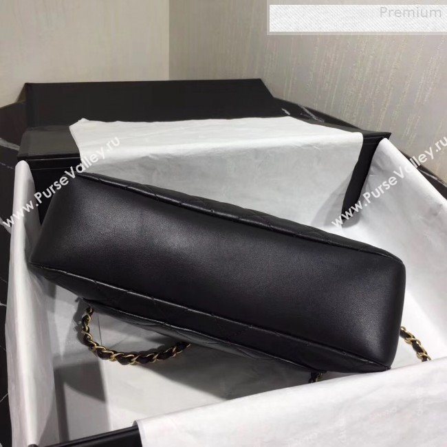 Chanel Quilted Leather Chain Tassel Camera Case Shoulder Bag AS0773 Black 2019 (GANEN-9081332)